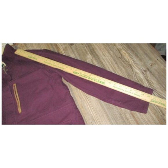 Womens Cabela’s Purple Chore Work Coat Sz Medium Barncore Farmcore Streetwear - Picture 8 of 11